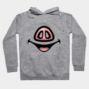 Pig Face Cartoon Hoodie